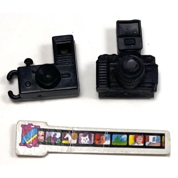 VTG 1986 MATTEL Barbie Ken Skipper Black 35mm CAMERAS & FILM REEL Hong Kong EUC - Picture 1 of 4